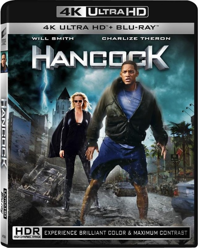 So wird sie aussehen, die Ultra HD Blu-ray: hier "Hancock" von Sony Pictures