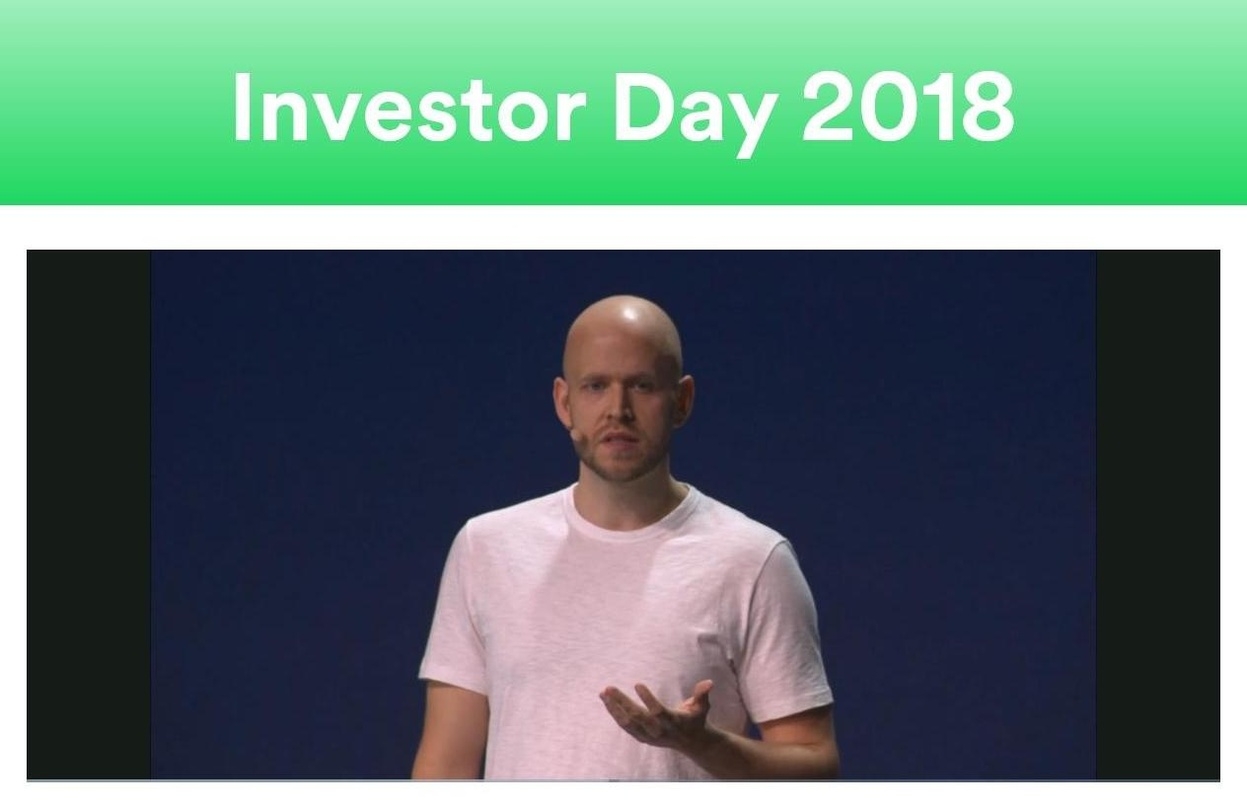 Sprach kürzlich beim Investor Day von Spotify über die Entwicklung des Streamingdienstes: CEO Daniel Ek