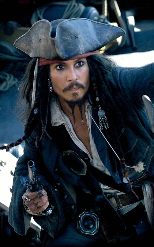 Johnny Depp stürzt sich in ein viertes Abenteuer als Captain Jack Sparrow