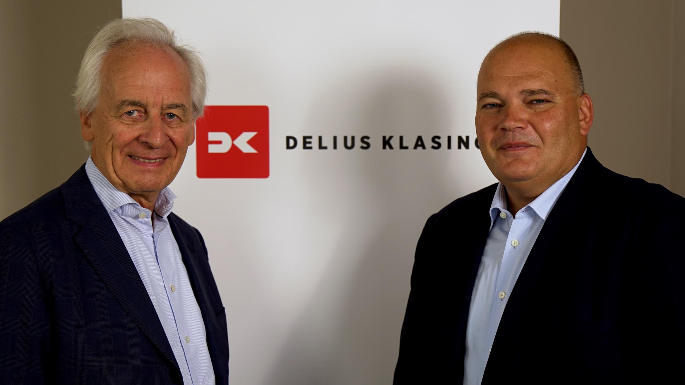 Die Verleger Konrad Delius (l.) und Lars Rose –