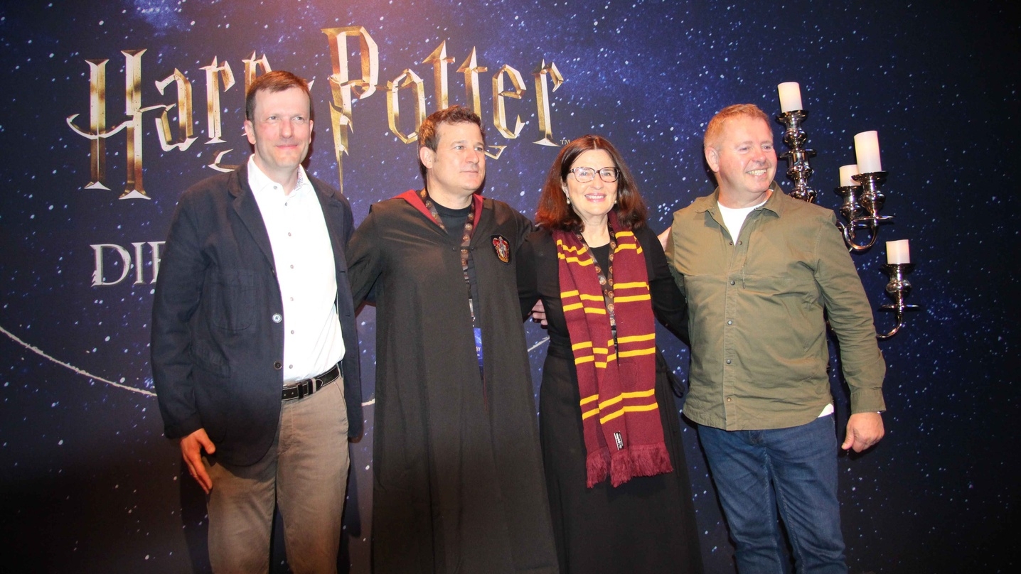 Semmel und Harry Potter zaubern im Olympiapark