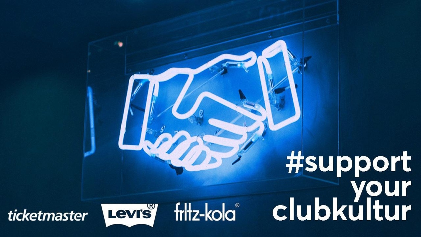 Will Clubs helfen: die Ticketmasterkampagne SupportYourClubkultur