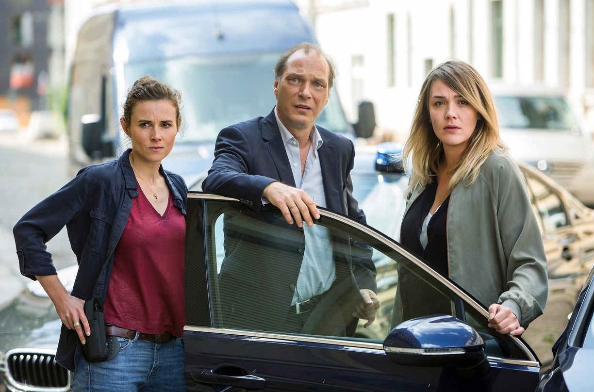 Die von Karin Hanczewski, Martin Brambach und Alwara Höfels (v.l.n.r.) gespielten Dresdner "Tatort"-Kommissare erzielten gestern ihren Karrierebestwert