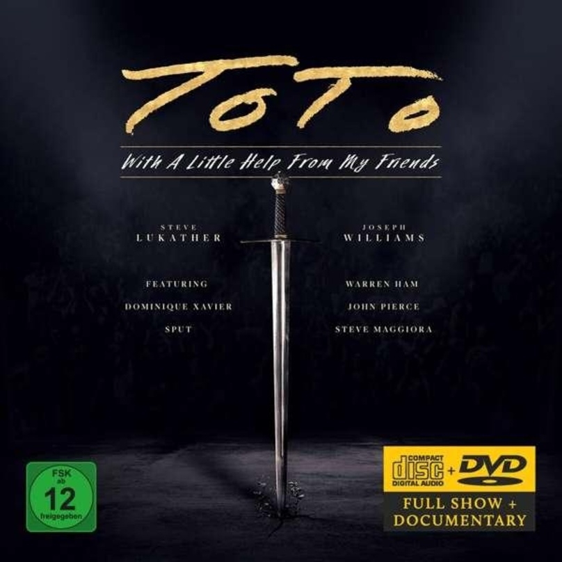 Toto veröffentlichen am 25. Juni über die Mascot Label Group ihr Livealbum "With A Little Help From My Friends"