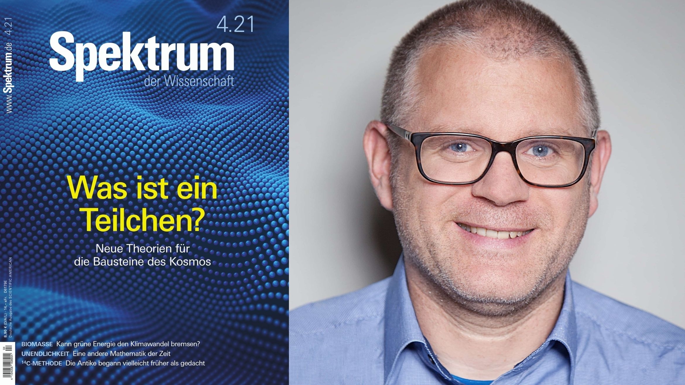 Daniel Lingenhöhl ist Chefredakteur von "Spektrum" –