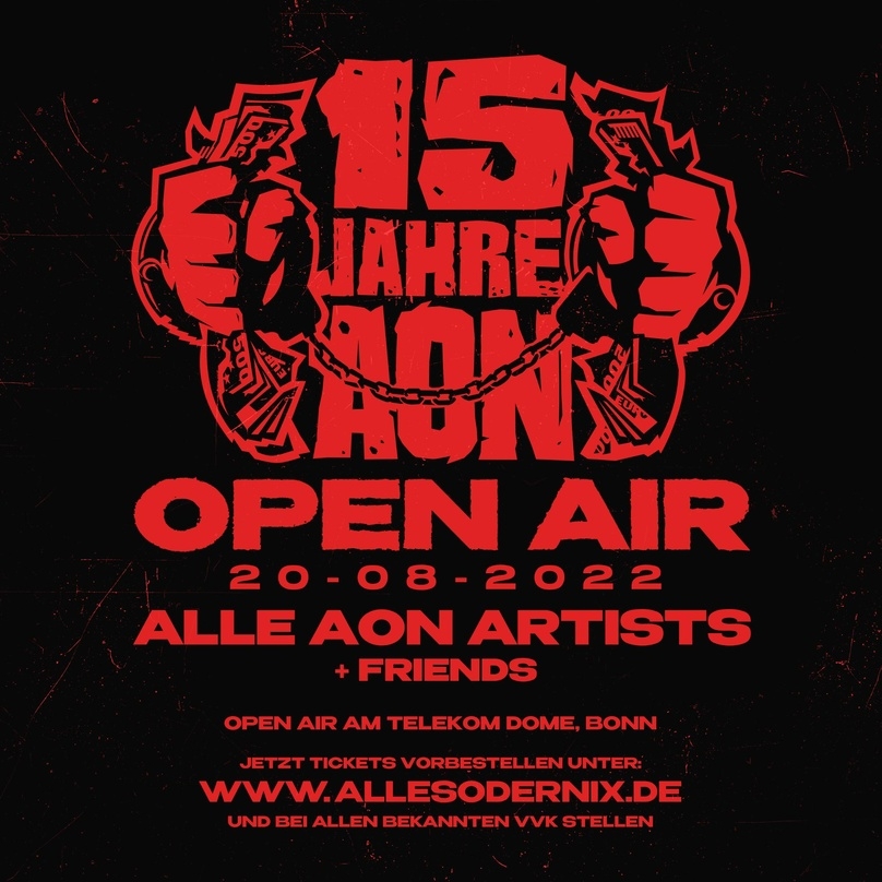 Jubiläumsevent am Gründungsort: am 20. August feiert Alles oder Nix Records mit einem Open Air in Bonn Geburtstag