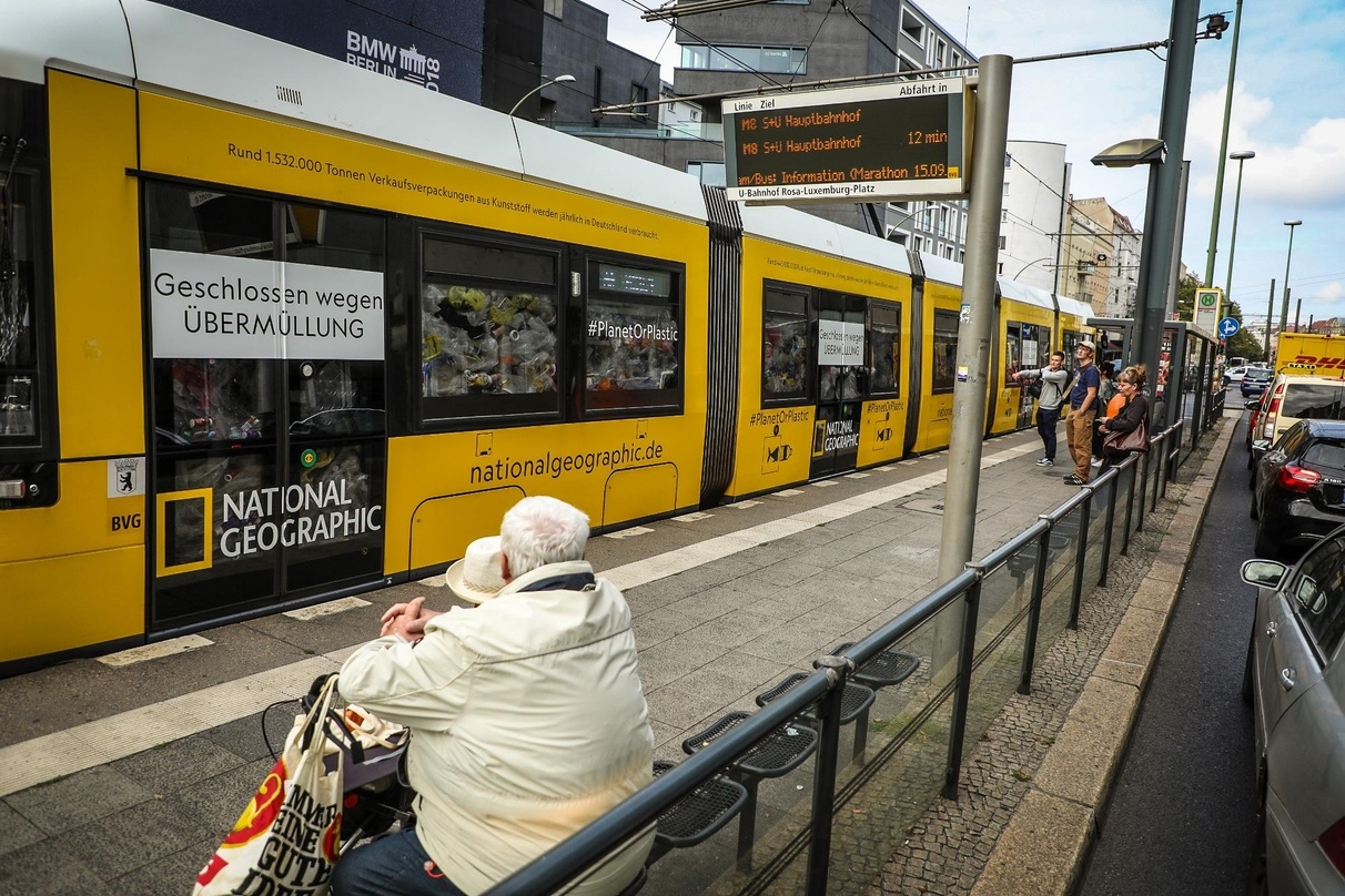 Die NatGeo-Tram in Berlin