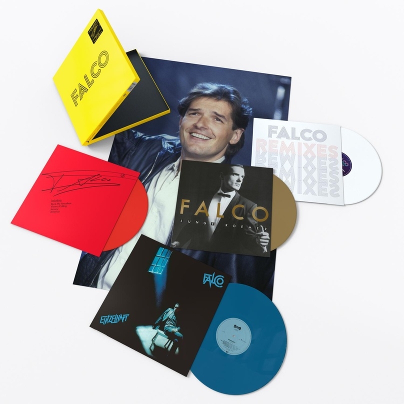 Höhepunkt des VÖ-Reigens zum 65. Geburtstag: "Falco - The Box"