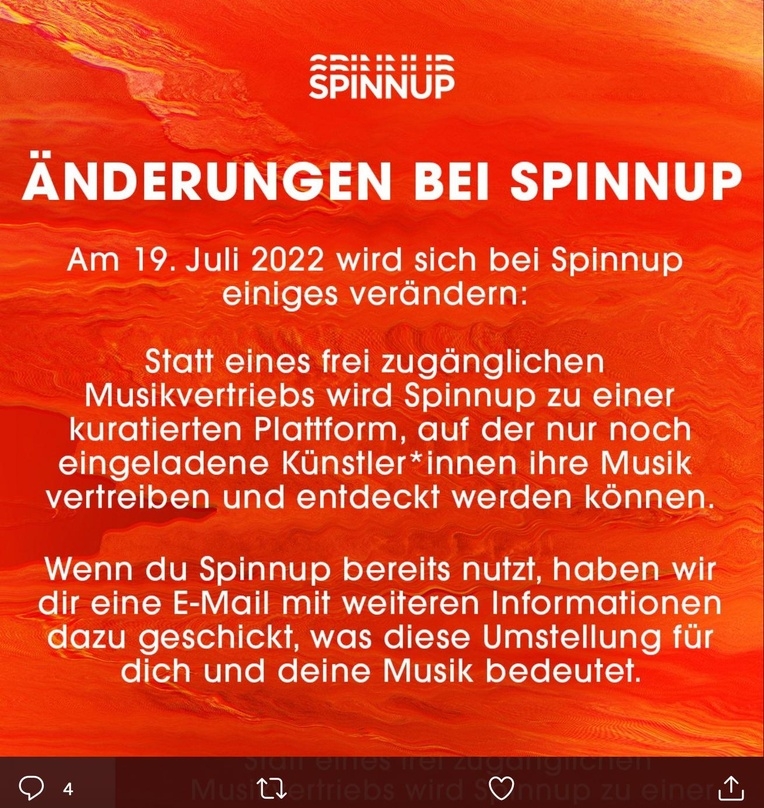 Kuratierte Plattform statt DIY-Angebot: Spinnup kündigt einen Umbau an