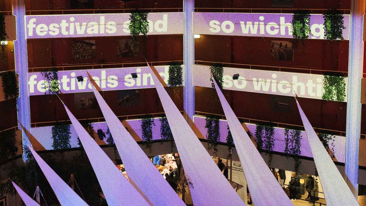 Über 140 Festivals trafen sich beim Festival Playground