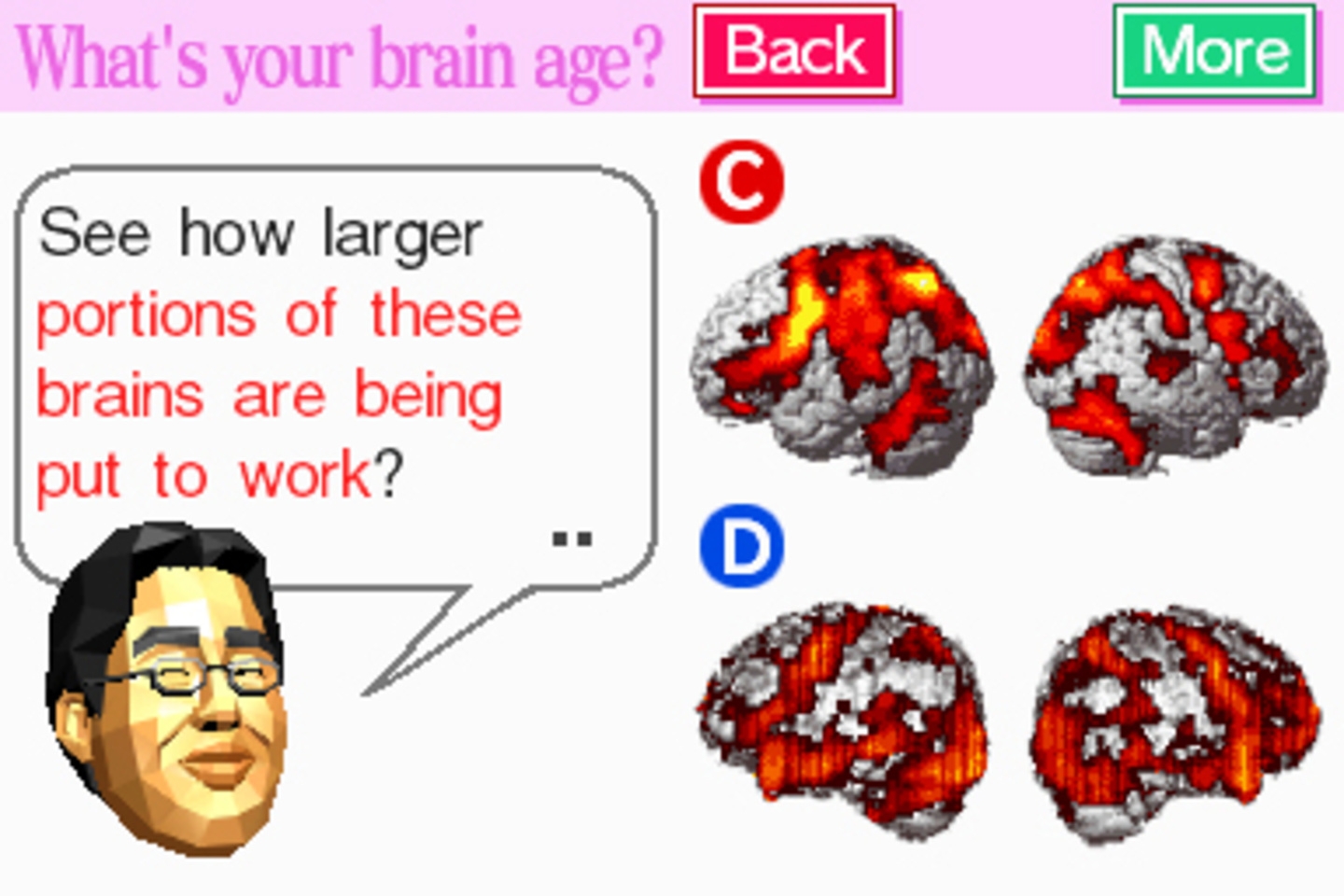 Dr. Kawashimas Gehirn-Jogging - Wie fit ist Ihr Gehirn?" (Nintendo DS)