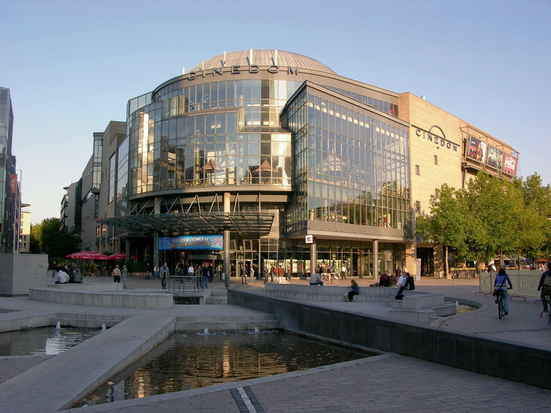 Der Cinedom ist traditioneller Veranstaltungsort der Film-Messe Köln