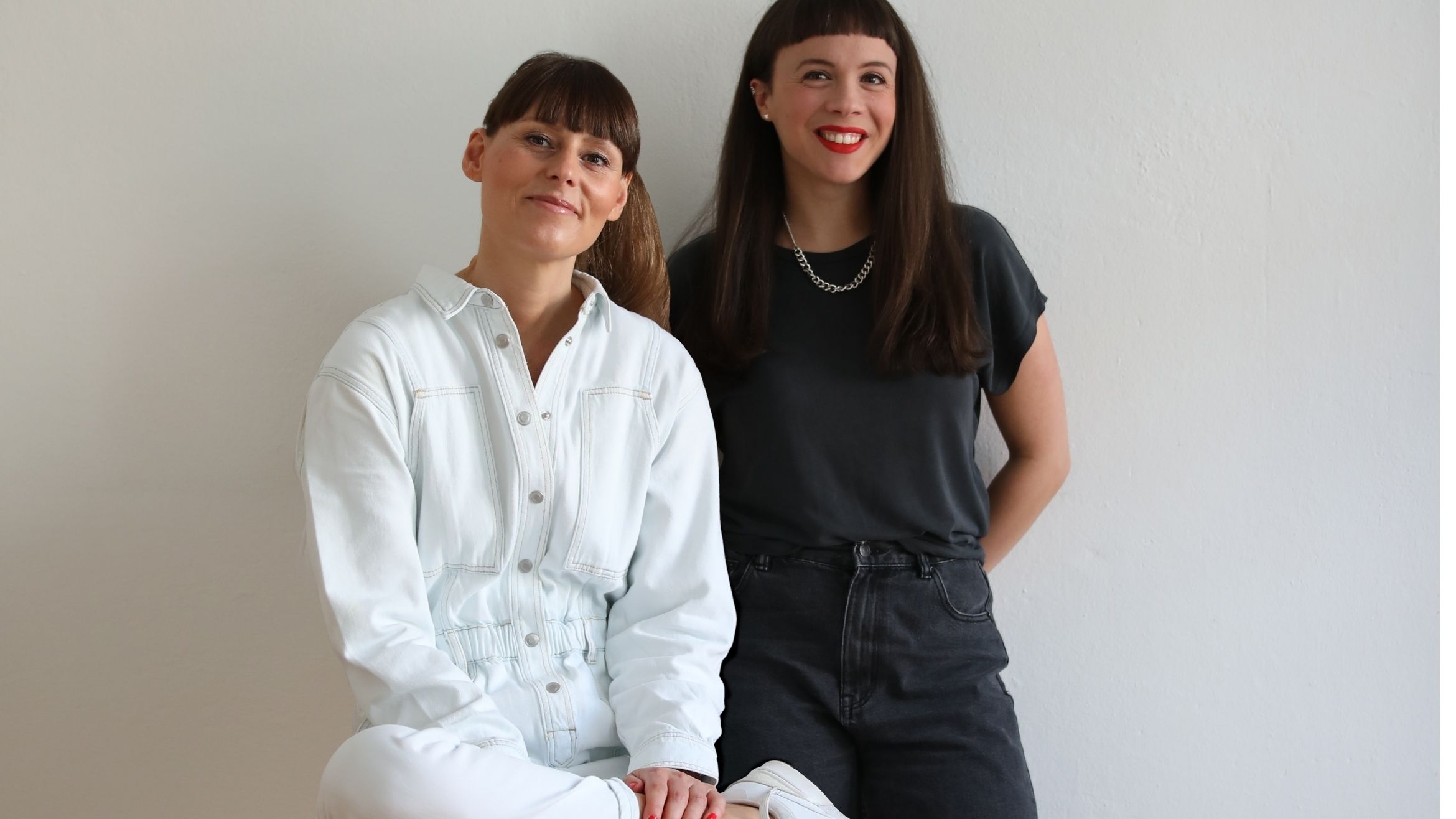 v.l.: Simone Domke und Fabienne Braun-Haffani – 