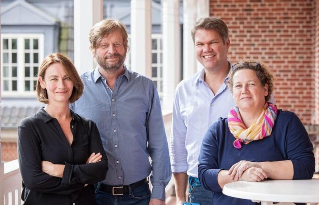 Sprachen 2016 bei der Music Publishing Summer School über das Musikverlagsmanagement (von links): Katja Jainski-Manteuffel (Head Of Synch & Marketing Sony ATV ), Lars Karlsson (Managing Director Warner Chappell Music GSA & Nordic Region), Christoph Becker (Geschäftsführer Constantin Music) und Birgit Böcher (Deutscher Musikverleger-Verband)