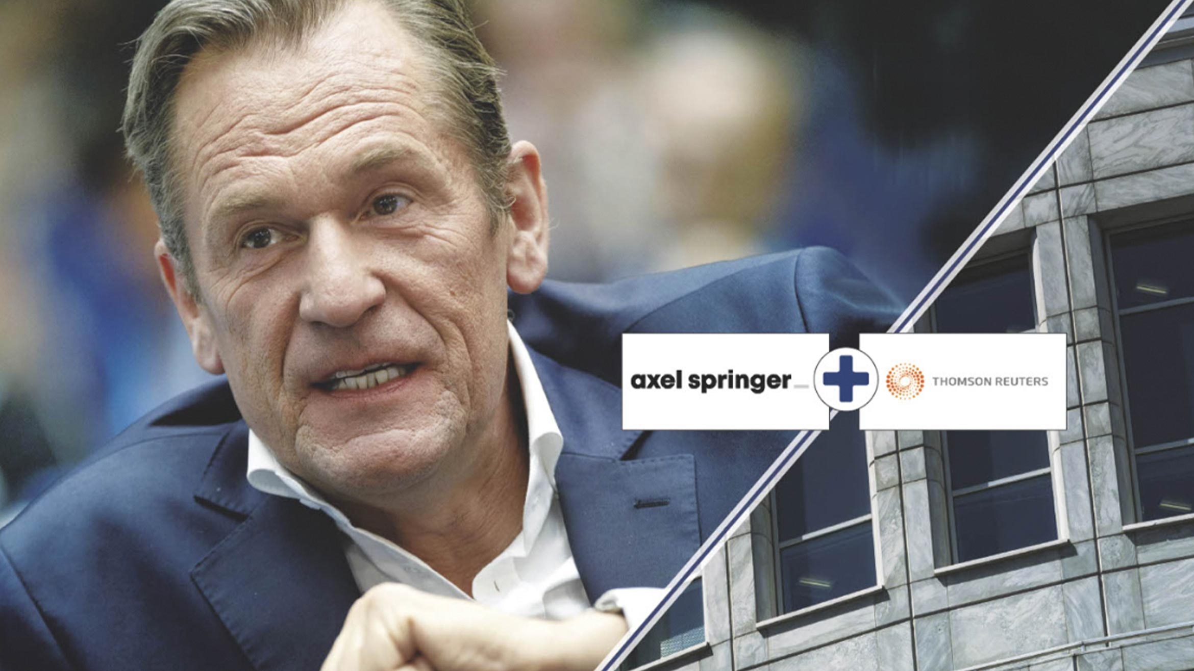 Springer-Chef Mathias Döpfner ist in Kauflaune. Branchenspekulationen zufolge soll er ein Auge auf die Nachrichtenagentur Thomson Reuters geworfen haben –