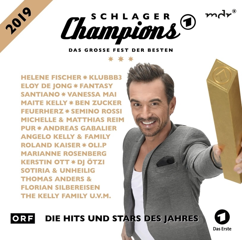 Heißer Kandidat für Platz eins der Compilationcharts: »Schlagerchampions 2019«