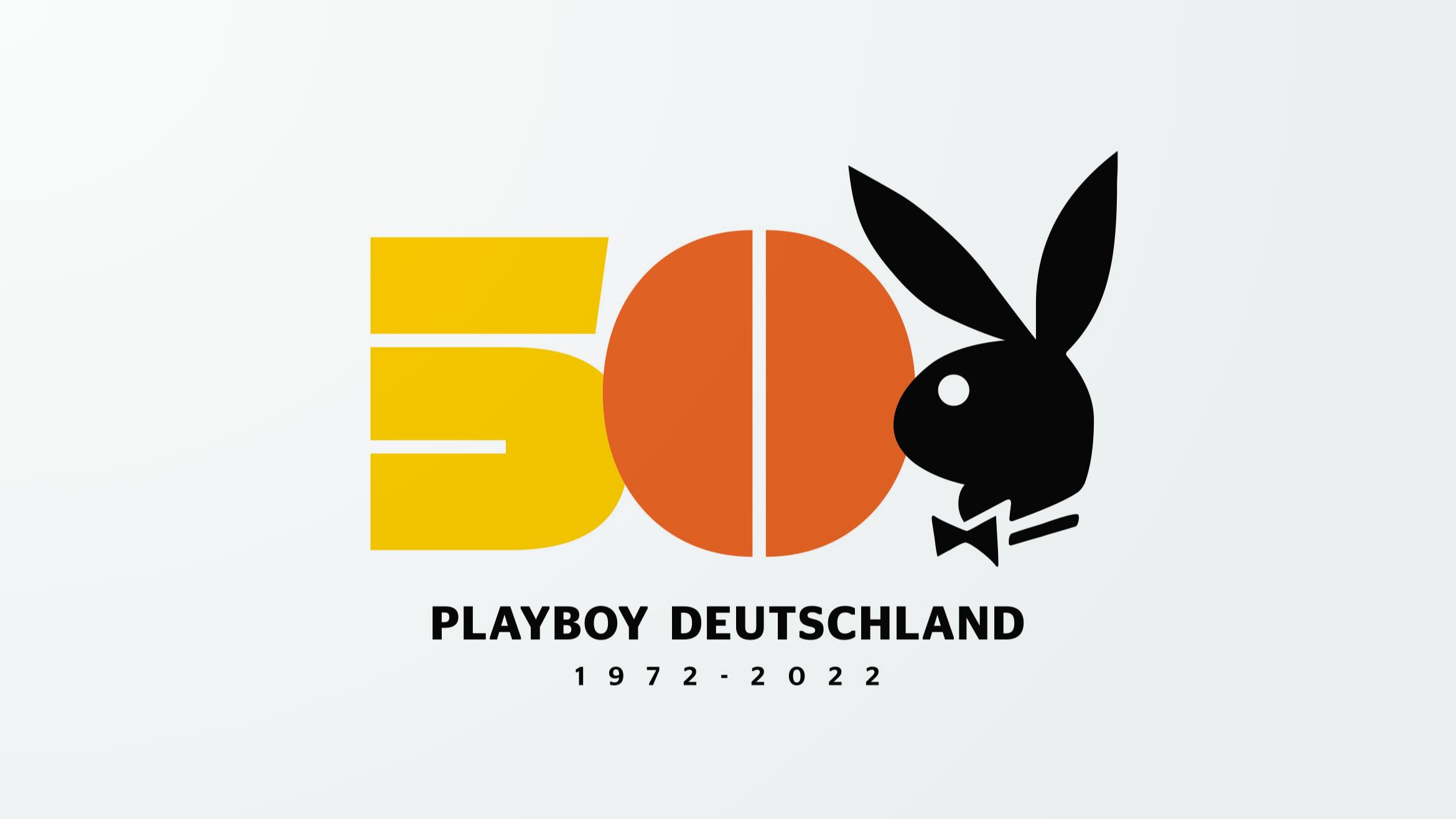 Das Logo zum "Playboy"-Jubiläum –