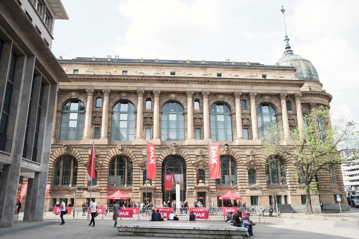 Im Stuttgarter Kultur- und Kongresszentrum findet die FMX statt