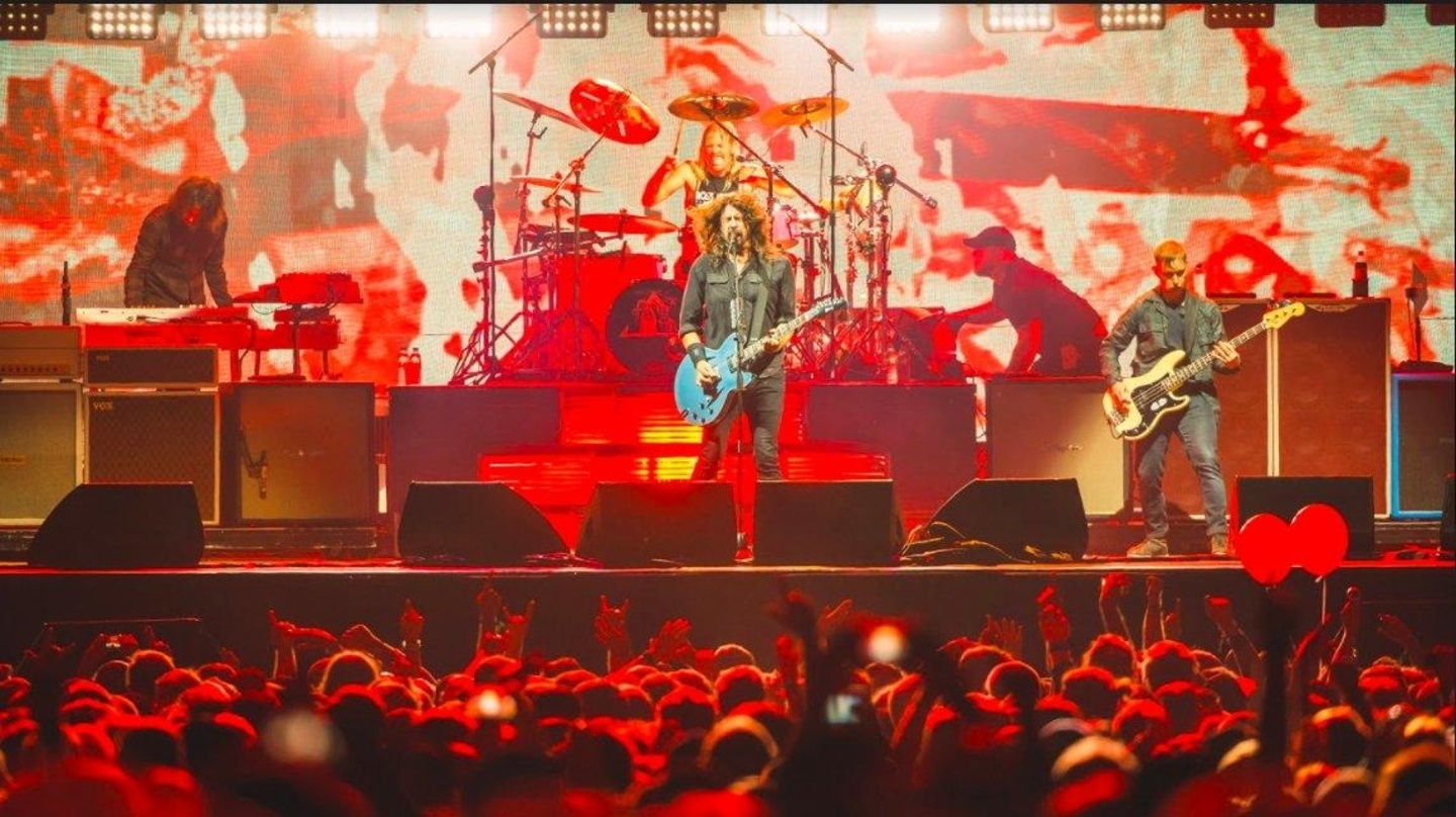 Einer der Headliner des Lollapalooza Berlin: die Foo Fighters