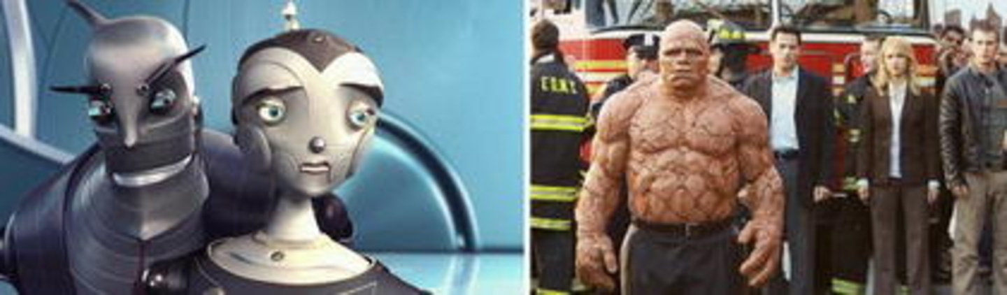 "Robots" und "Fantastic Four" starten zeitgleich auf UMD und DVD
