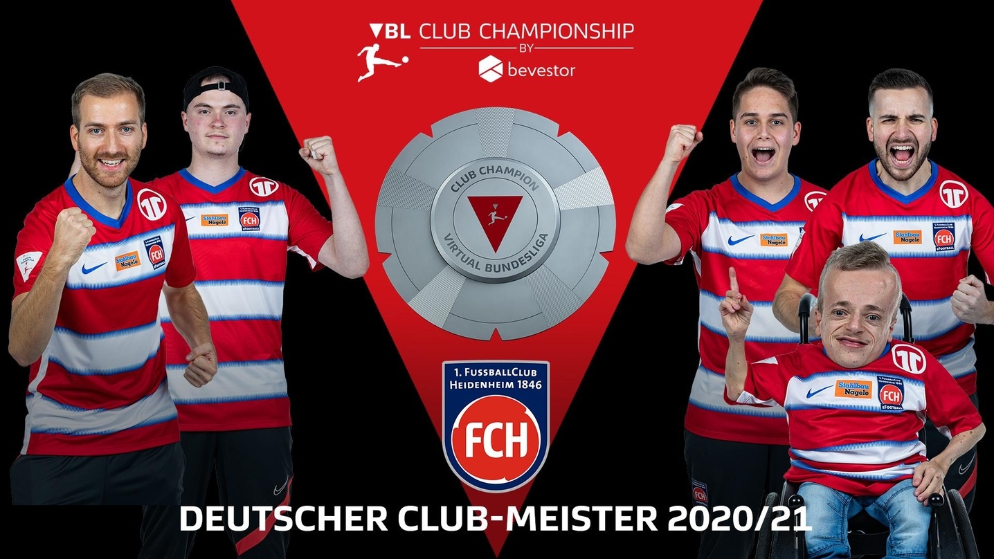 Der 1. FC Heidenheim 1846 hat die Club-Meisterschaft der Virtual Bundesliga gewonnen.