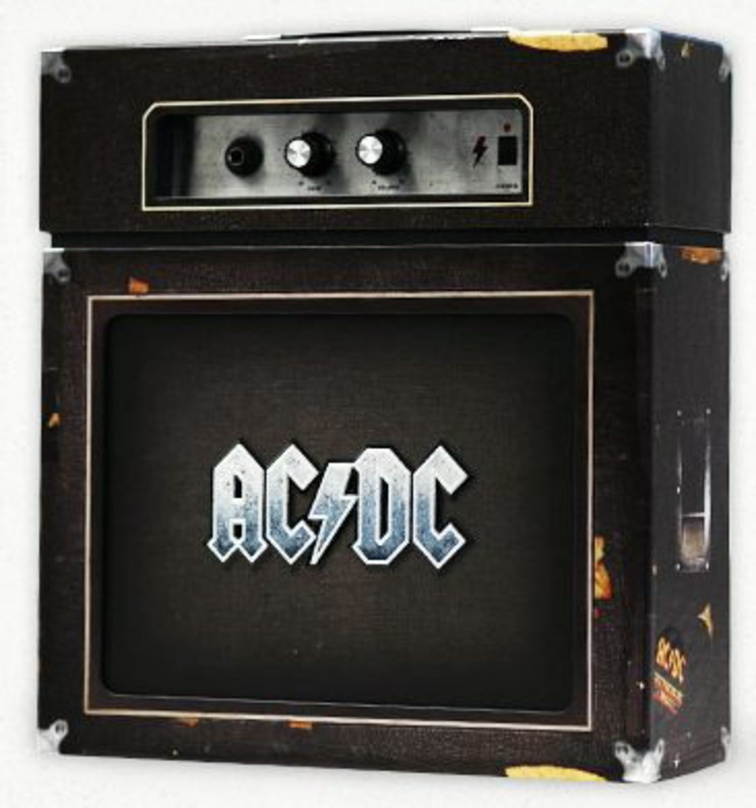 Auch als Gitarrenverstärker zu gebrauchen: Das AC/DC-Boxset "Backtracks"