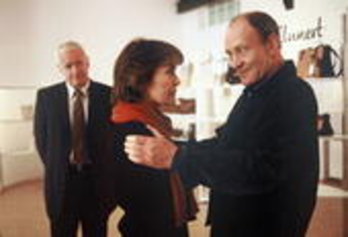 Peter Bongartz, Thekla Carola Wied und Michael Mendl (v.l.n.r.) in "Meine große Liebe"