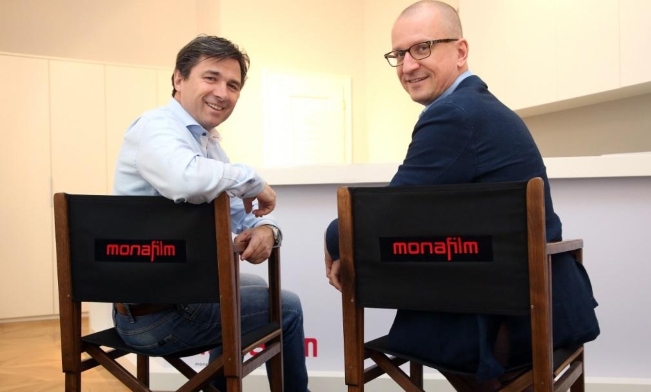 Gerald Podgornig und Thomas Hroch, Geschäftsführer von Mona Film und Tivoli Film