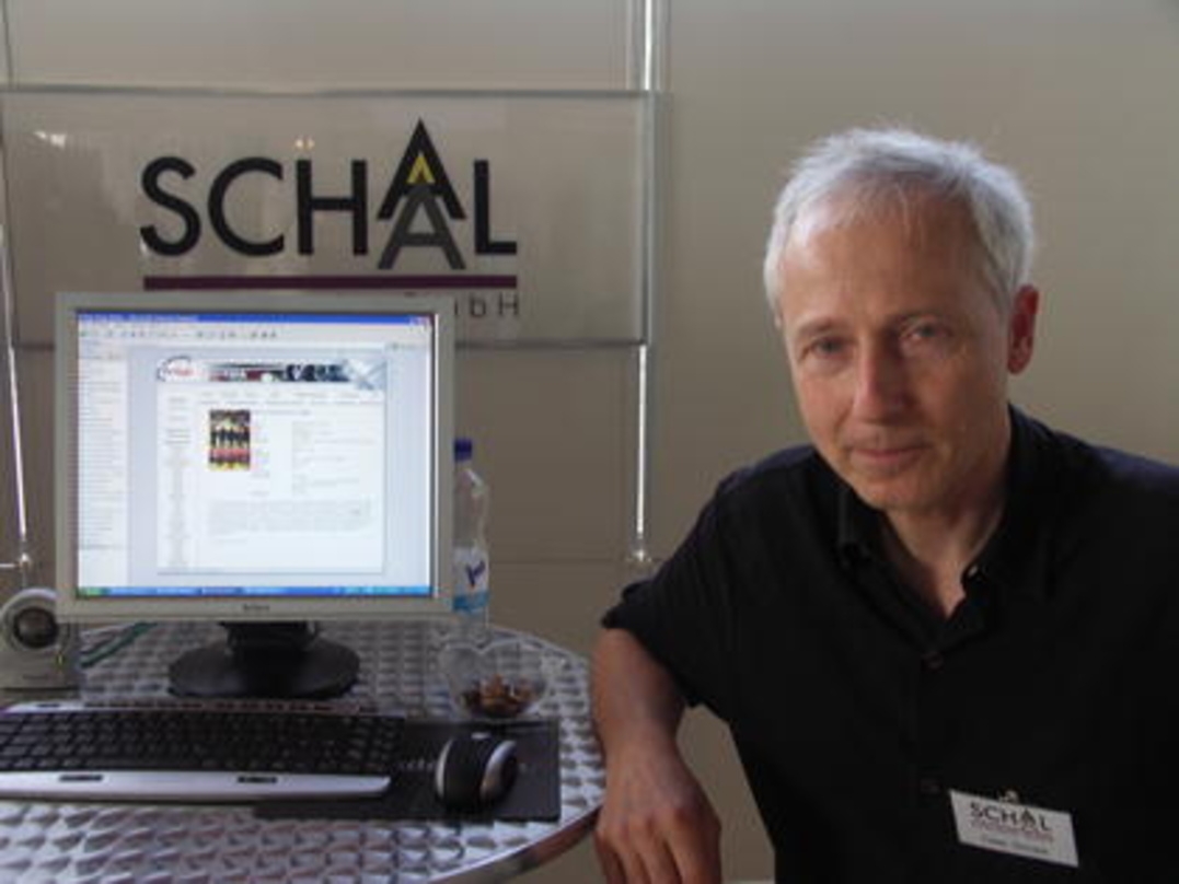 Präsentierte seine EDV-Lösungen kürzlich auf der Videotheka in Haibach: Peter Schaal