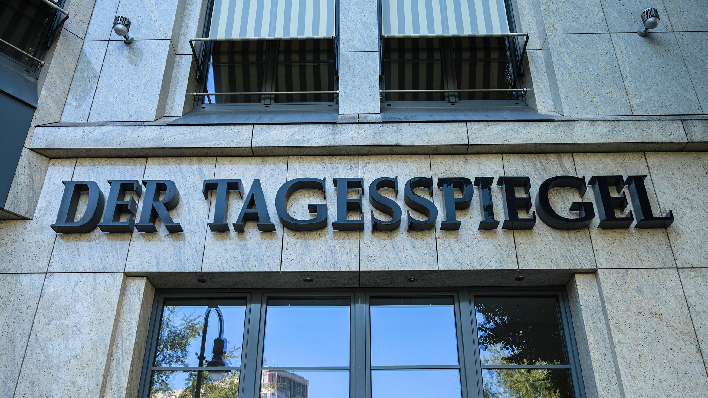 Der Sitz des "Tagesspiegel" in Berlin -
