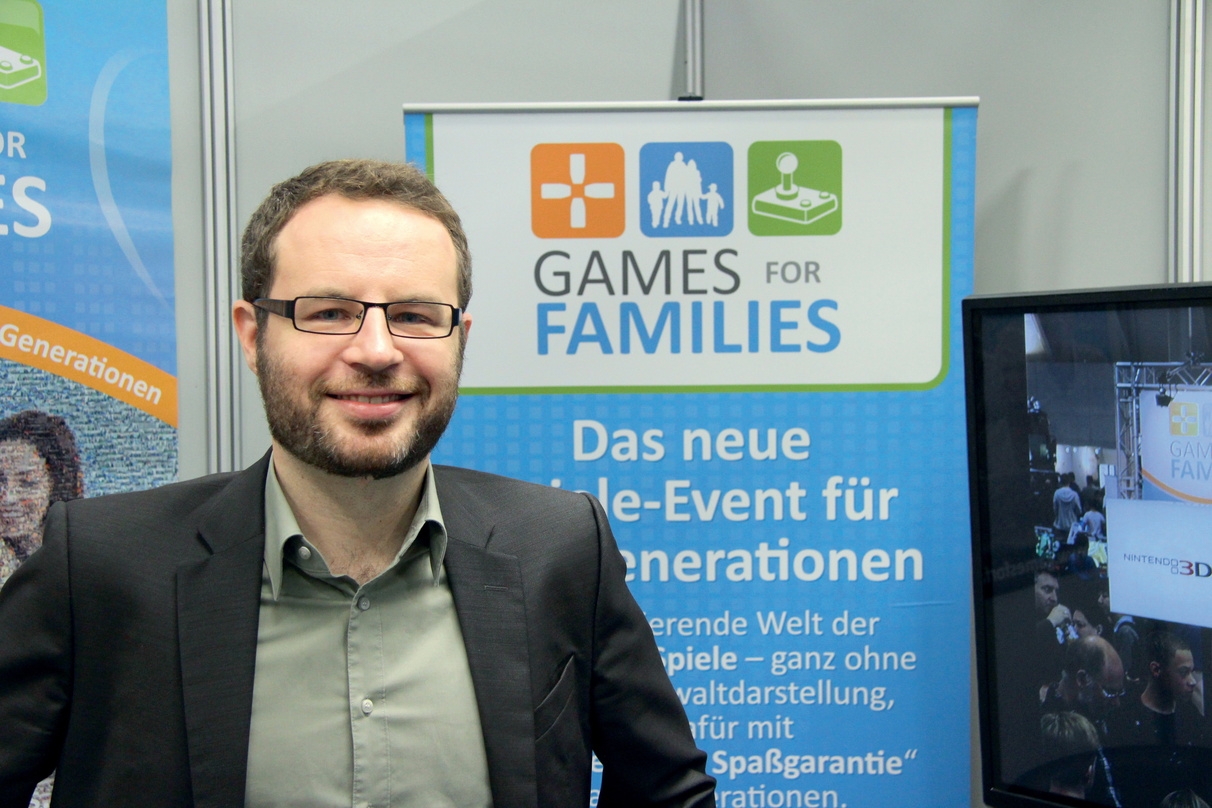 Optimiert Jahr für Jahr den Eventkalender der Games For Families: planetlan-Geschäftsführer Michael Wegner 