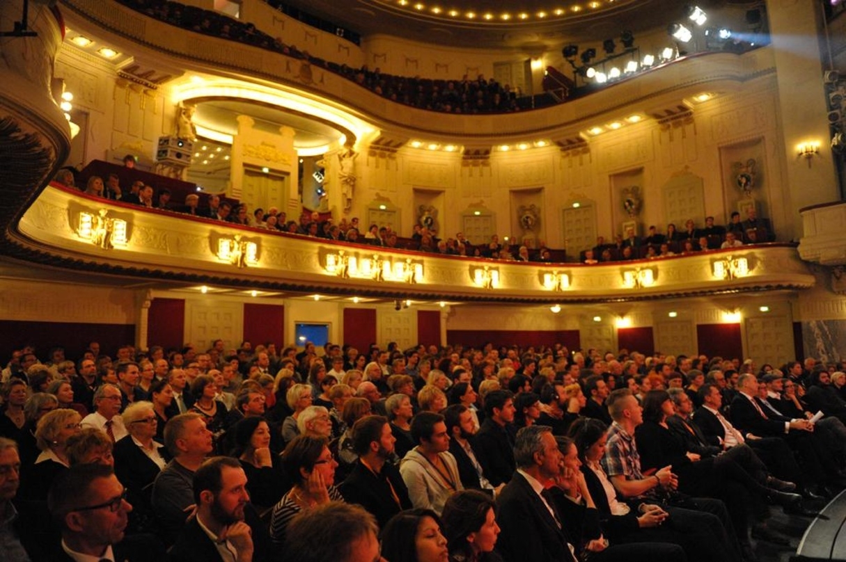 Das Filmfestival Cottbus, hier ein Bild von der Eröffnung im vergangenen Jahr, findet von 7. bis 12. November statt