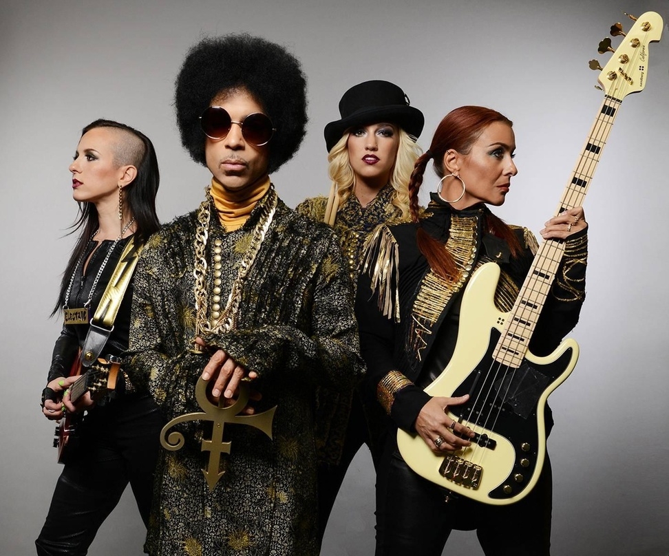 Überrascht Berlin mit einer Liveshow: Prince mit Begleitband