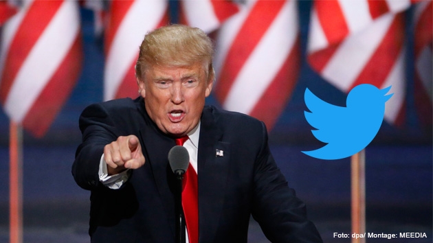 Exzessiver Twitter-Nutzer: US-Präsident Donald Trump