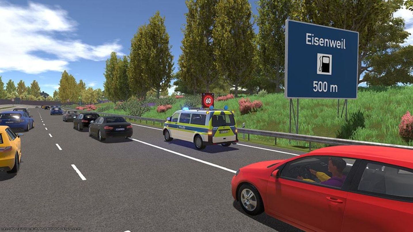 Das in Deutschland von Z-Software entwickelte und von Aerosoft vermarktete Spiel "Autobahn-Polizei Simulator 2" verkaufte sich über 100.000 mal