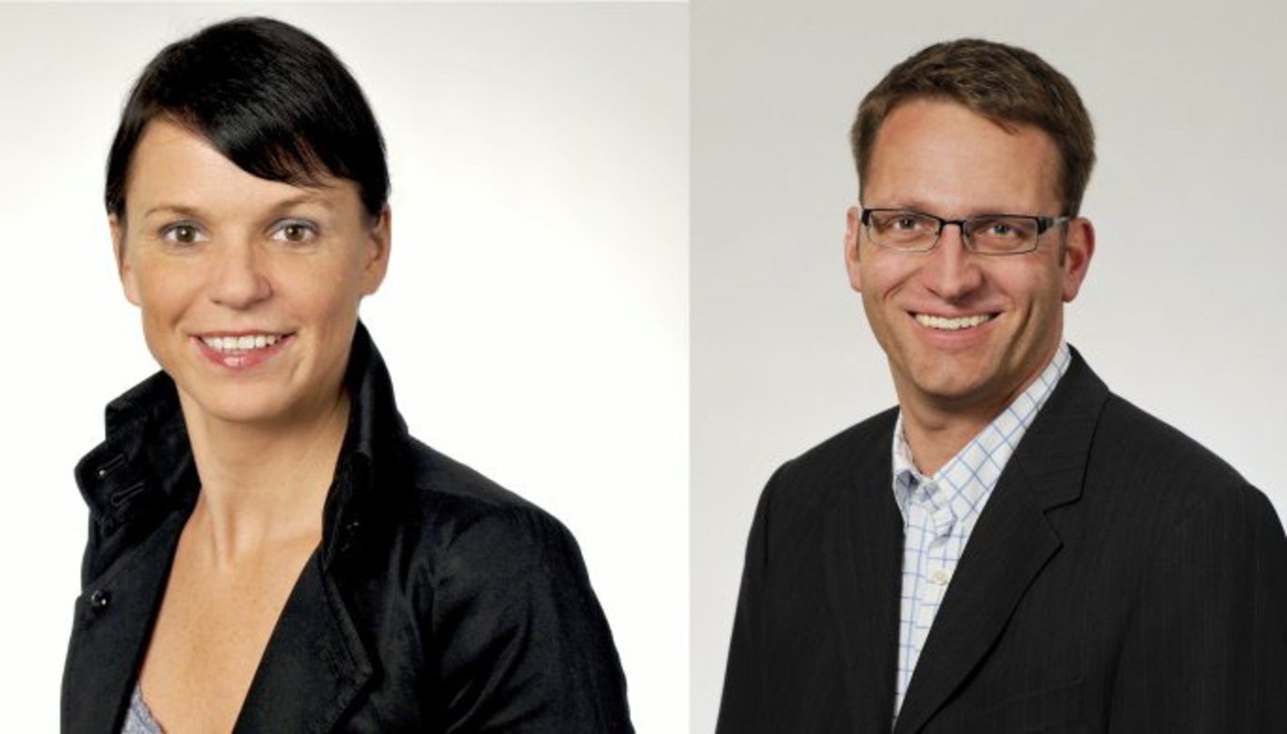 Die neuen Ressortchefs in der kabel-eins-Chefredaktion: Karin Thoma und Hendrik Niederhoff