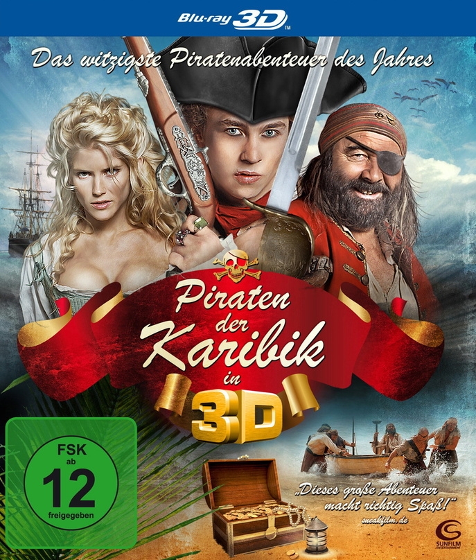 Erste Blu-ray 3D aus dem Hause Sunfilm: "Piraten der Karibik"