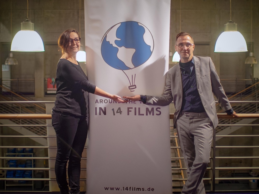 Susanne Bieger und Bernhard Karl leiten das Weltkinofestival Around the World in 14 Films