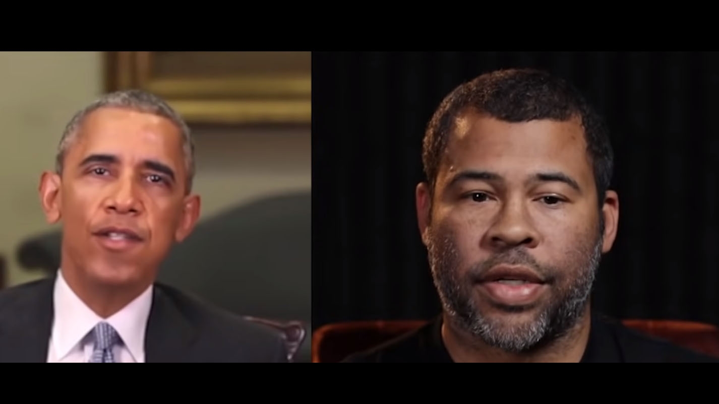 Alles, was Jordan Peele sagt, wird auf die Lippen von Barack Obama übertragen und ist kaum als Fake zu erkennen - Foto: Peele / Screenshot 