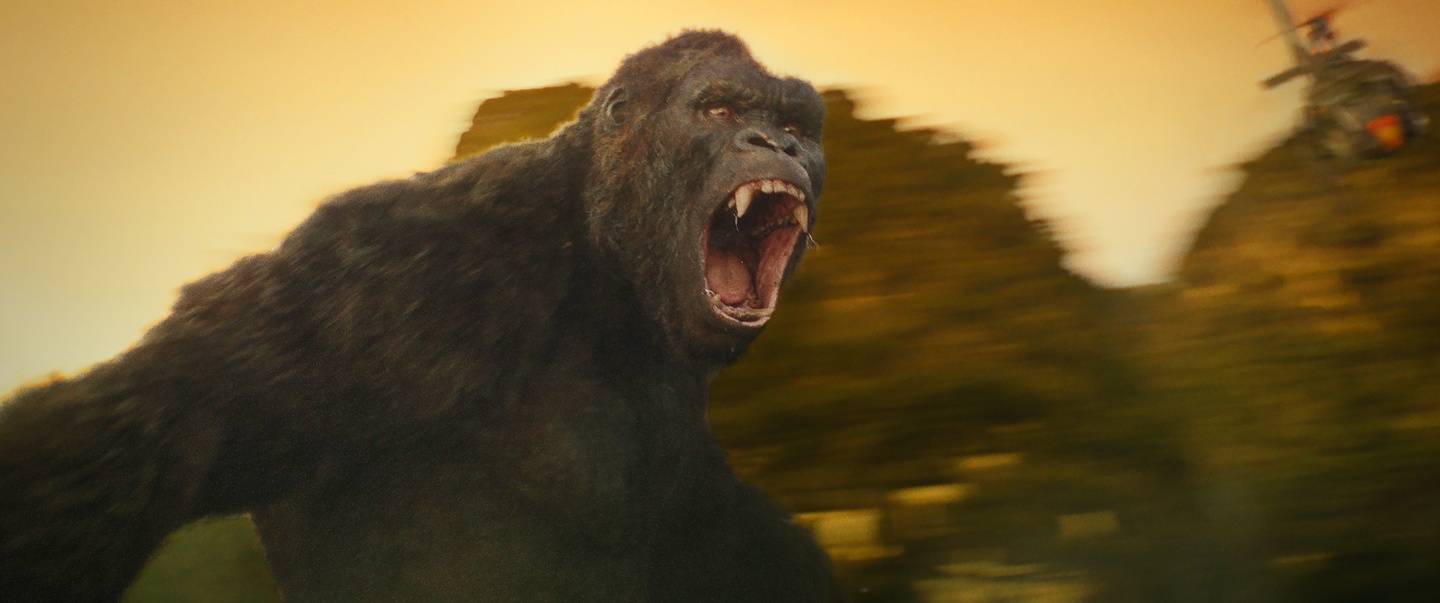 Auch in den österreichischen Kinos die neue Nummer eins: "Kong: Skull Island"