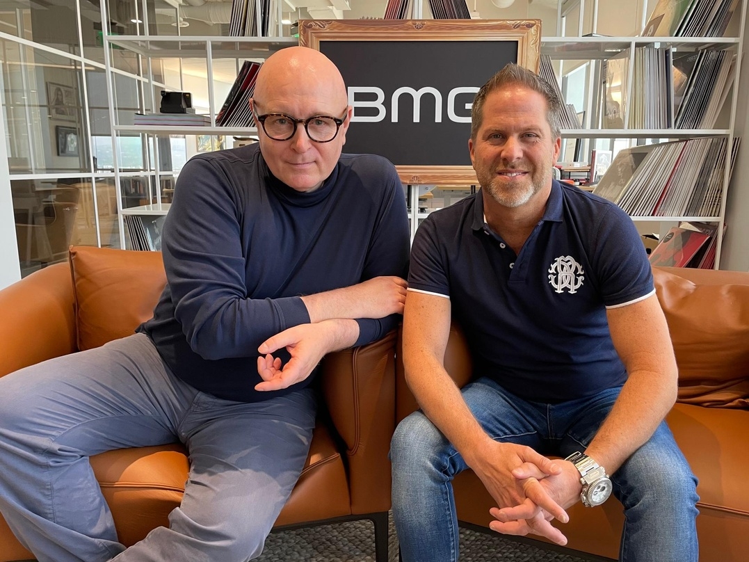 Lenken weiterhin die Geschicke von BMG im wichtigen US-Musikmarkt: Thomas Scherer (links) und Jon Loba