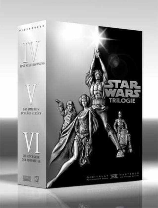 Soll vom "Episode III"-Start profitieren: die DVD-Box zur "Star Wars"-Trilogie