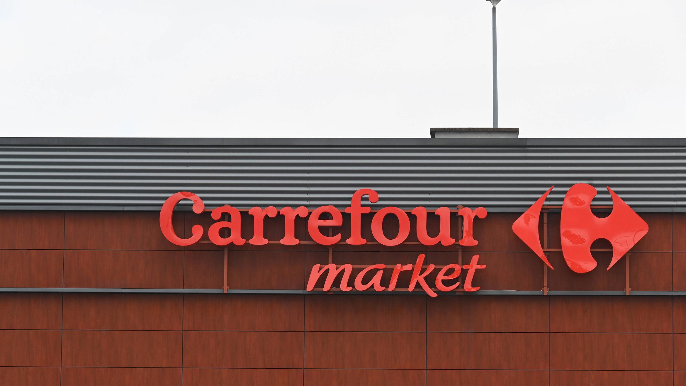 Die Carrefour-Gruppe hat über 13.000 Geschäfte in fast 40 Ländern -