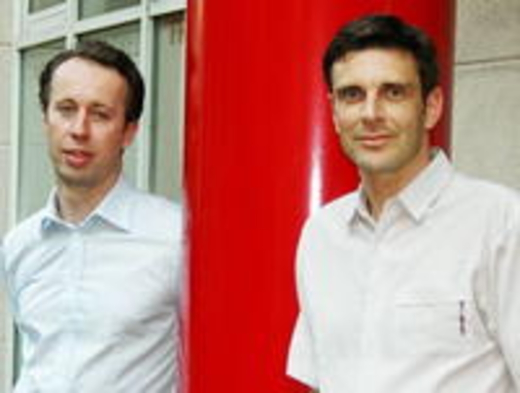 Eröffnen neuen Shop: Marc Meyer (r.) und Carsten Wien