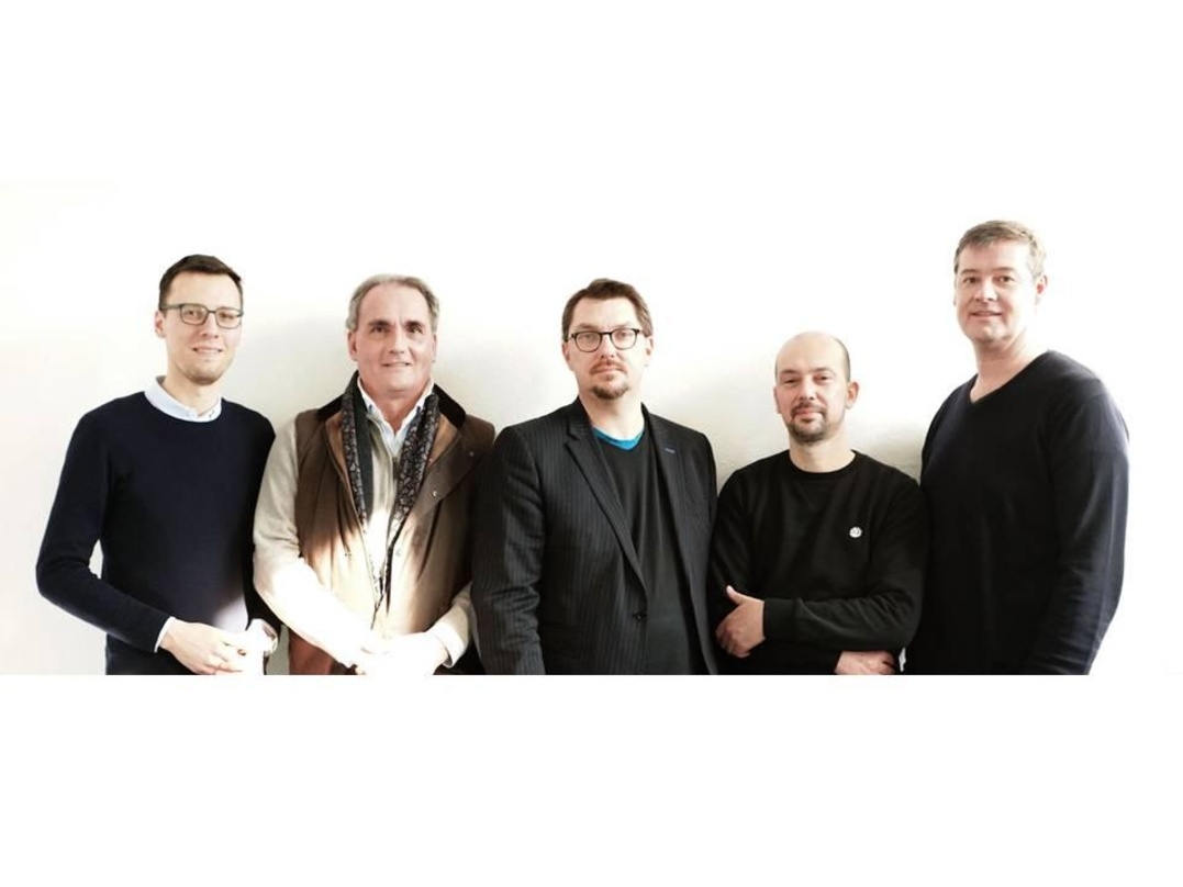 Stefan Marcinek, Will Weber, Erik Staub, Jens Schäfter und Christian Hoppenstedt (v.l.) 