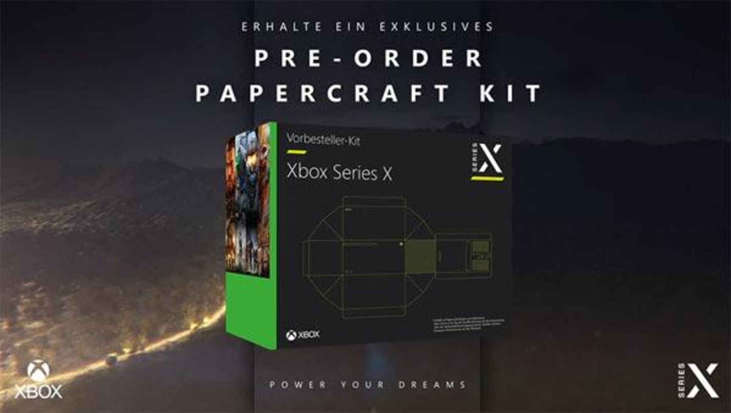 Die Xbox zum Selberbauen: Xbox Series X Papercraft Edition