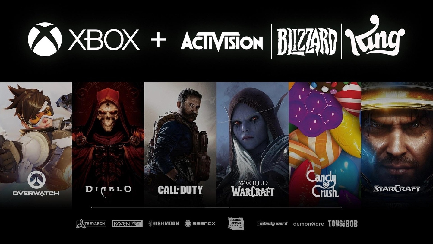 Activision Blizzard wird von Microsoft übernommen.