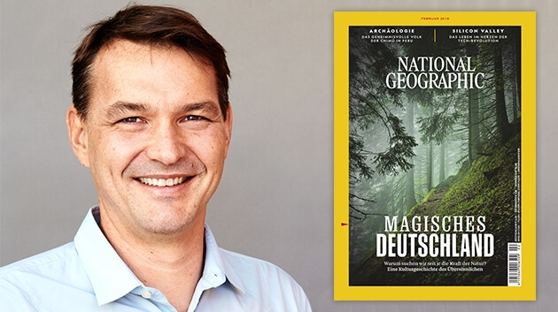 Jens Schröder leitet bei Gruner + Jahr die deutsche Ausgabe von National Geographic