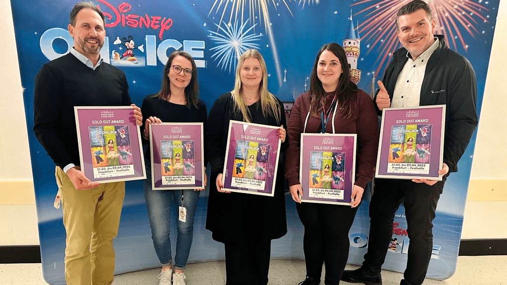 Rhein Main Concerts zeichnete Disney On Ice aus
