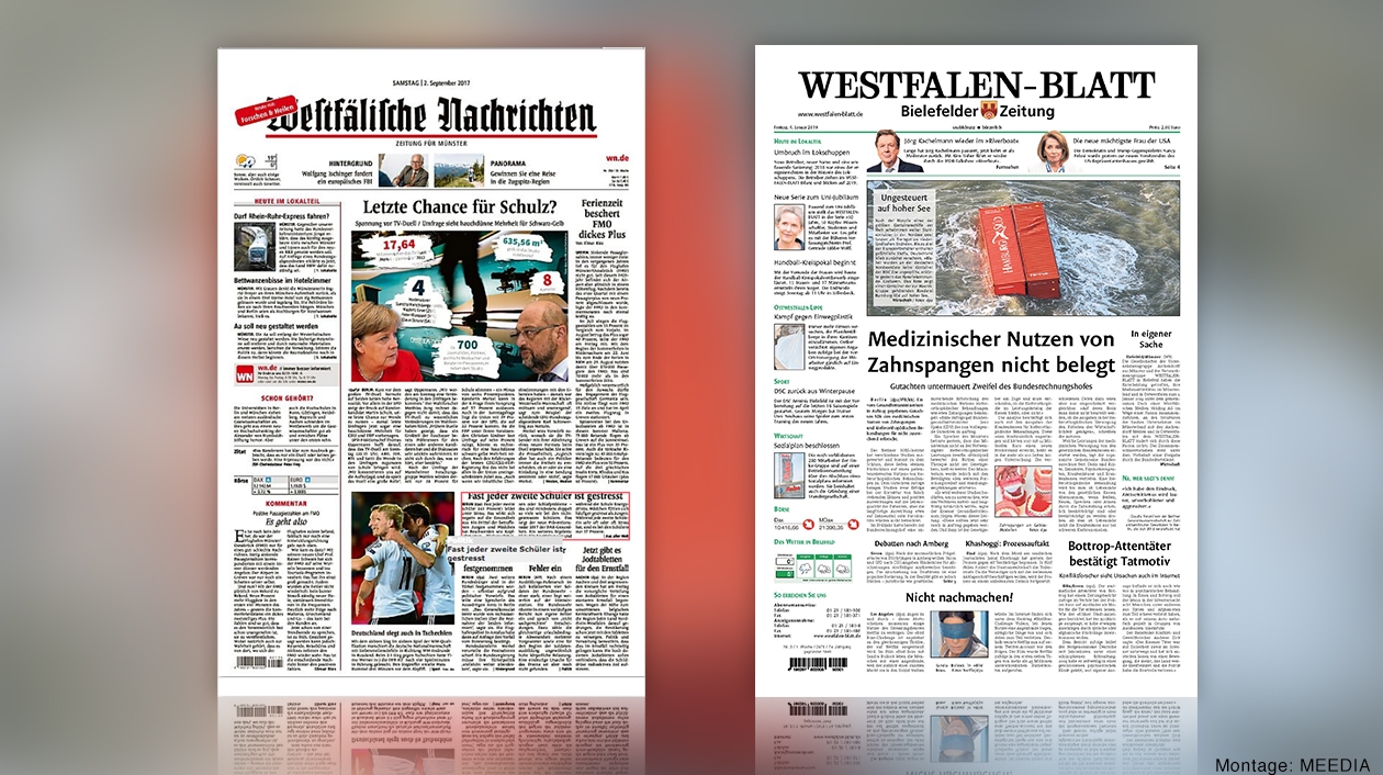 Zwei unter einem Dach: Das Westfalen-Blatt und die Westfälischen Nachrichten fusionieren